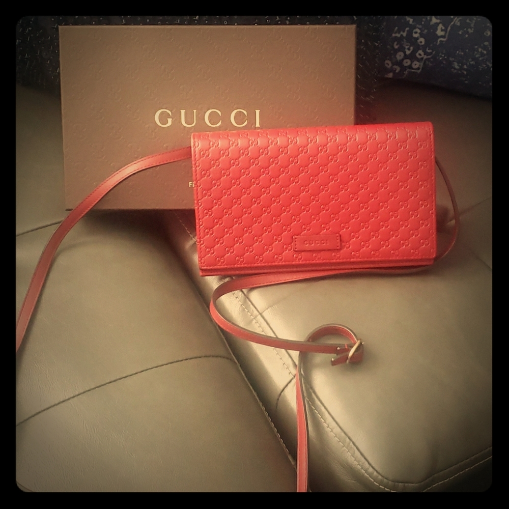 Gucci Red Crossbody Bag